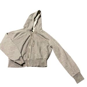 Women’s cropped zip up